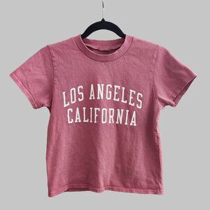 Brandy Melville by John Galt, 100% cotton, Los Angeles, Ashlyn cropped baby tee